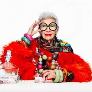 Iris Apfel Fabric Bag Charm